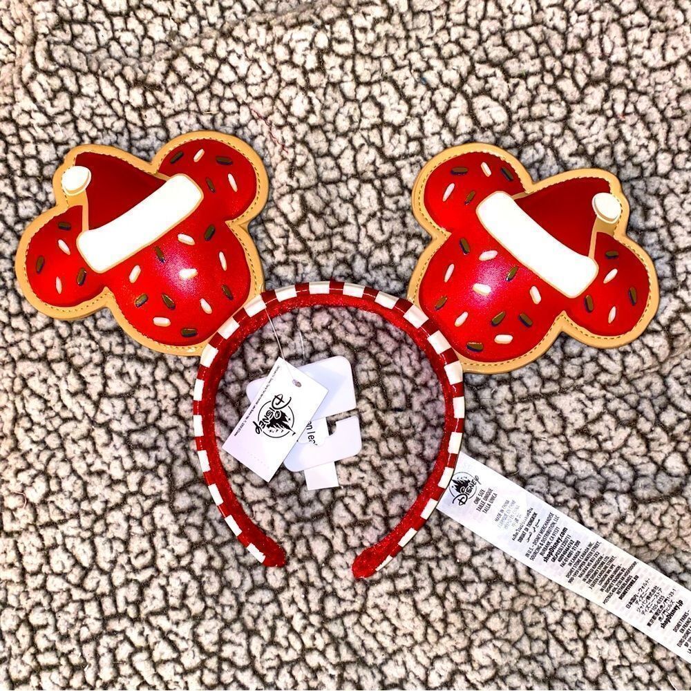 Disney Parks Christmas Cookie Ears - NWT